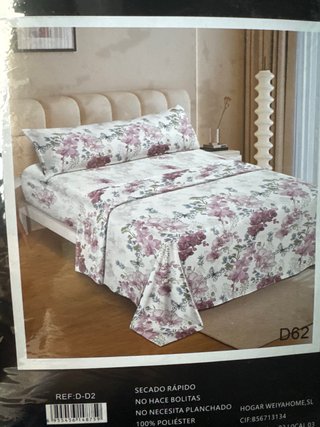 Juego Sábanas Cama 150cm y para cama 135cm