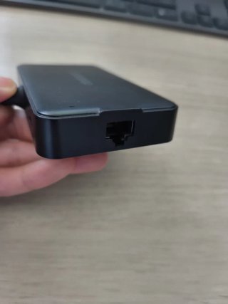 Adaptador USB-C Dodocool Negro