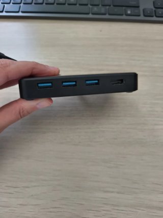 Adaptador USB-C Dodocool Negro