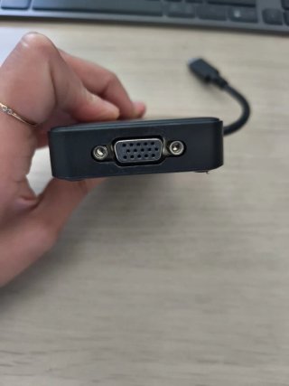 Adaptador USB-C Dodocool Negro