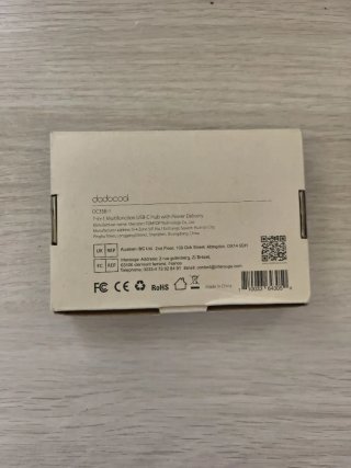 Adaptador USB-C Dodocool Negro