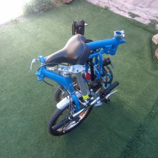 Bicicleta plegable aluminio 16