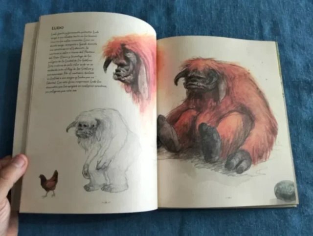 Dentro del Laberinto.  Bestiario.
