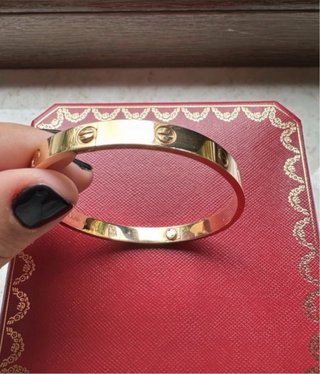 Pulsera Love Cartier Oro