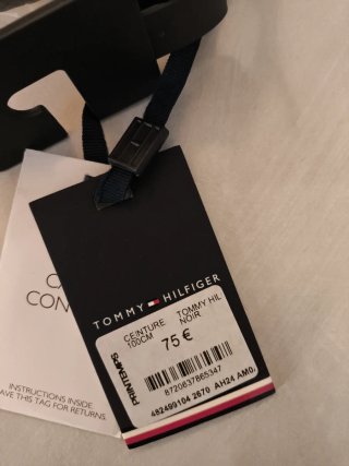 Cintura uomo Tommy Hilfiger intrecciata