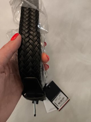 Cintura uomo Tommy Hilfiger intrecciata