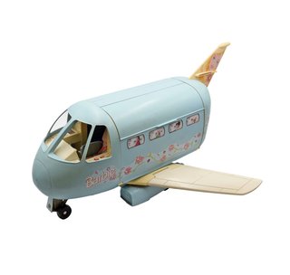 Aereo Barbie Vintage 1999 Mattel Jumbo Jet Azzurro
