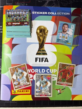 INTERCAMBIO Cromos Stickers Mundial 2026 Panini