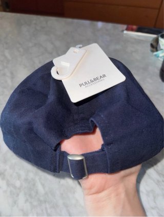 Gorra azul marino con bordado 'Aspen'