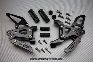 Estriberas retrasadas DUCATI PANIGALE V2 2020 2024