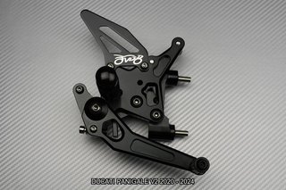 Estriberas retrasadas DUCATI PANIGALE V2 2020 2024