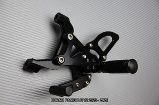 Estriberas retrasadas DUCATI PANIGALE V2 2020 2024