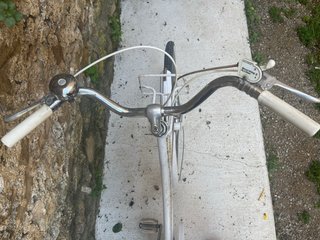 Bicicleta Raleigh Bicycle Company vintage blanca