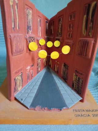 Maqueta Festa Major Gràcia 2004