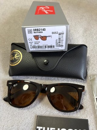 Gafas de Sol Ray-Ban Wayfarer Tortoise/Brown 50