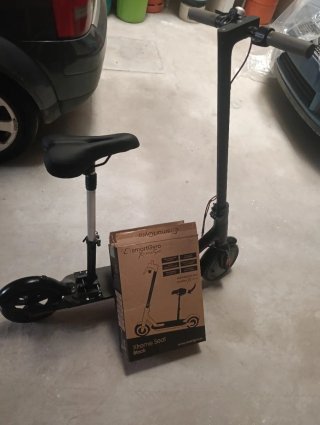 Patinete Eléctrico + sillín nuevo