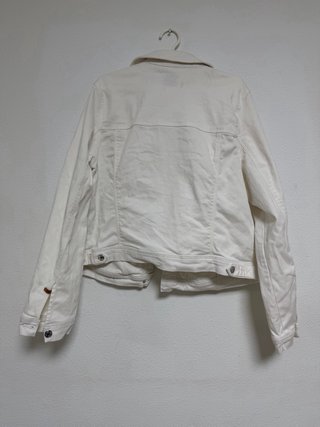 Chaqueta vaquera blanca mujer