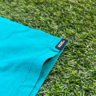 Camiseta Vans Logo Aquamarina