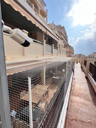 Instalamos redes de protección para gatos