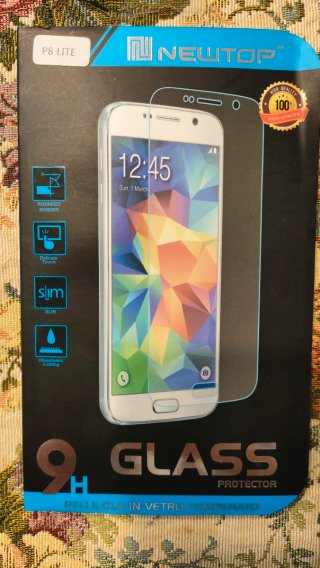 NEWTOP Proteggi Schermo Vetro P8 LITE