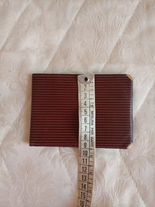 Portafogli uomo vera pelle vintage marrone