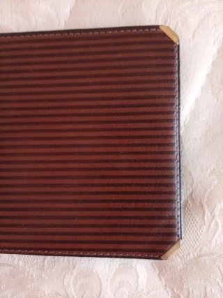 Portafogli uomo vera pelle vintage marrone