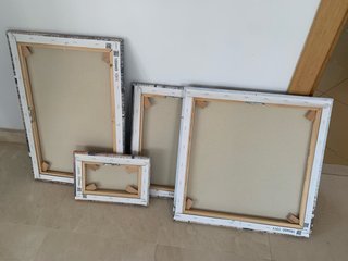 Quadri Originali su Tela in Legno