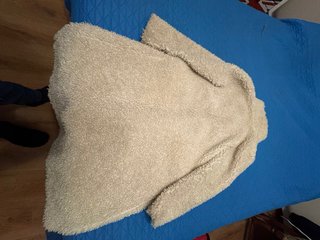Pelliccia donna beige