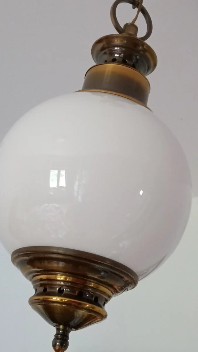 Lámpara Colgante Vintage Mid Century década 60/70