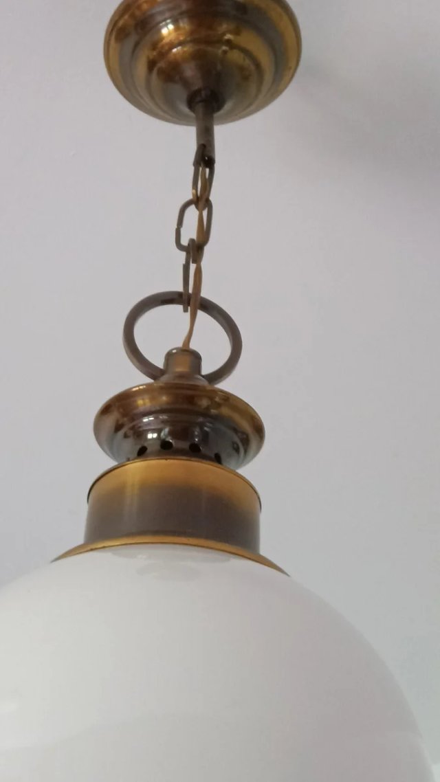 Lámpara Colgante Vintage Mid Century década 60/70