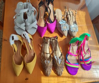 Zapatos de tacón y sandalias talla 41