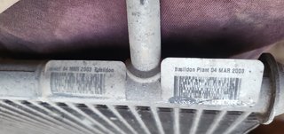 RADIADOR AIRE CONDENSADOR FORD FOCUS 1.8 TDCI 2003