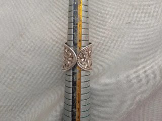 Anillo Plata Étnico Flores