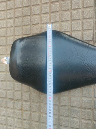 Asiento Moto Custom Negro