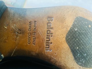 Zapatos de vestir Valdinini azul hombre