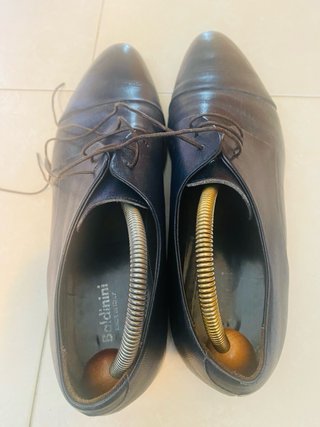 Zapatos de vestir Valdinini azul hombre