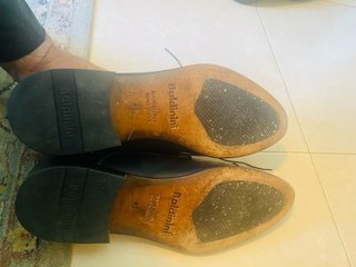 Zapatos de vestir Valdinini azul hombre