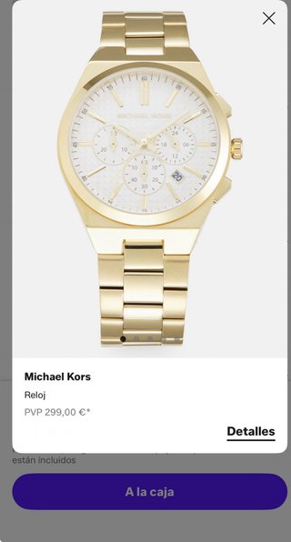 Reloj Michael Kors