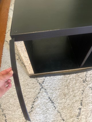 Mueble Estantería Ikea Negro/Marrón