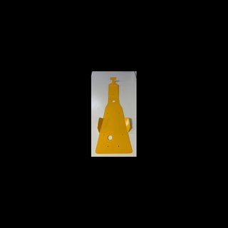 Protector de chasis  quad ltz 400 03-10 - - Color: Amarillo
