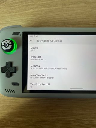 AYN Odin Pro 2 Gris/Blanco