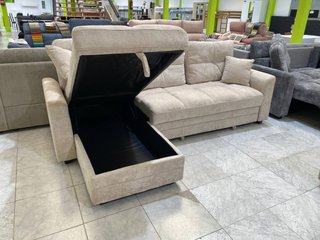 Sofá Cama Chaise Longue 260cm Beige