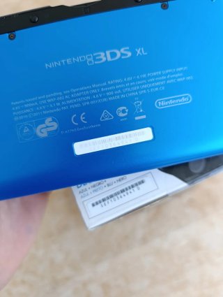Nintendo 3ds XL azul