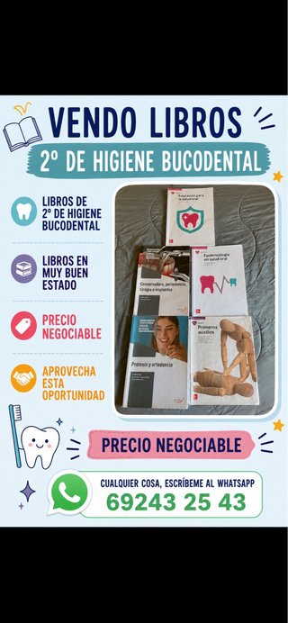 Pack de libros 2 Higiene bucodental