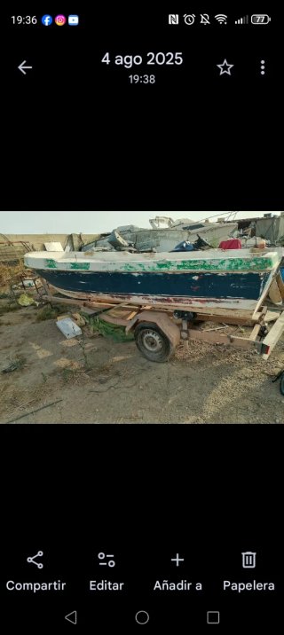 Barco para restaurar sin documentación