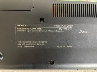 Sony VAIO VGN-FW21E