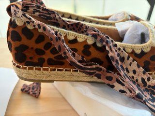 Zapatos Esparto Animal Print Talla 40
