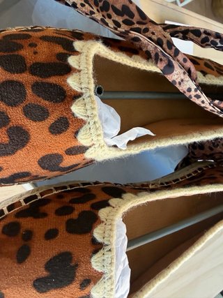 Zapatos Esparto Animal Print Talla 40