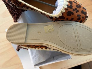 Zapatos Esparto Animal Print Talla 40