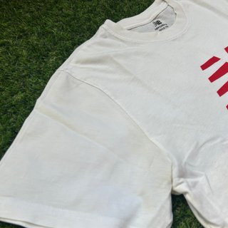 Camiseta New Balance Blanca Logo Rojo